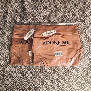 Adore Me 2-pack Hipster Nude Panties